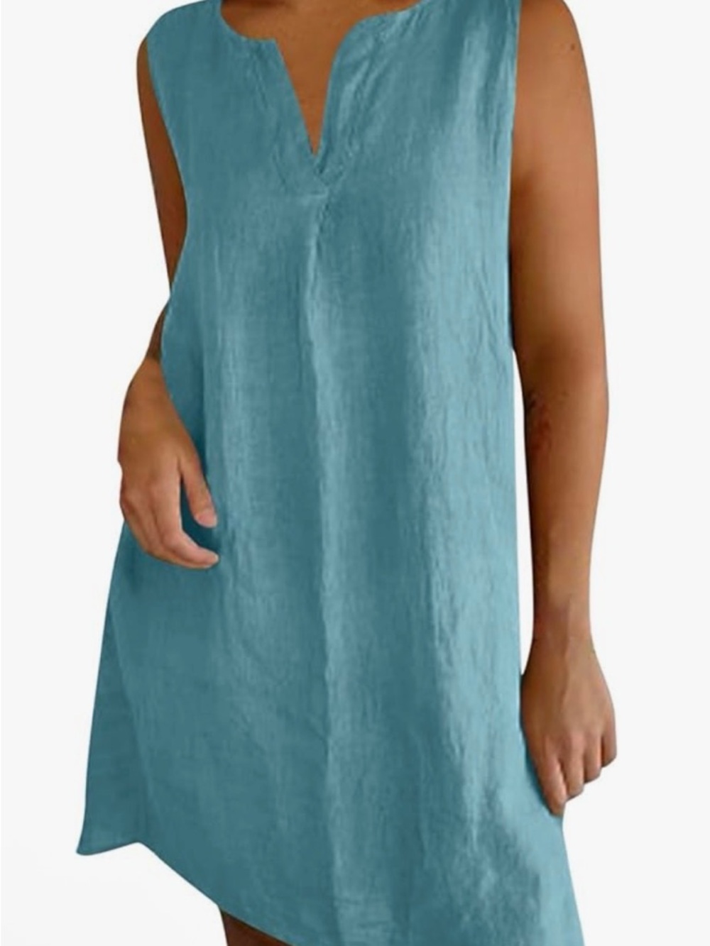 NWT Amazon Popvil Blue Cover Up Dress